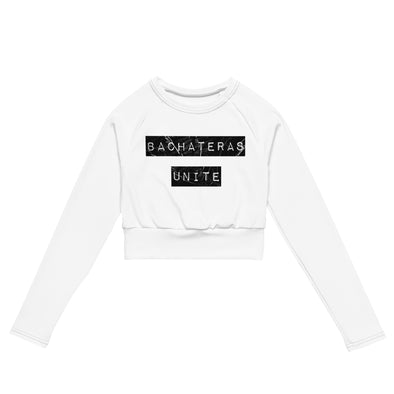 Bachateras Unite Lover Long-Sleeve Crop Top