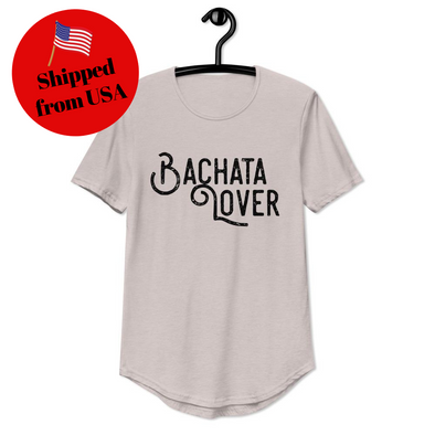 Bachata Lover Men's Curved Hem Tee