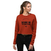 World Peace Begins On The Dancefloor Crop Dance Sweatshirt-Sweatshirts-Infinity Dance Clothing